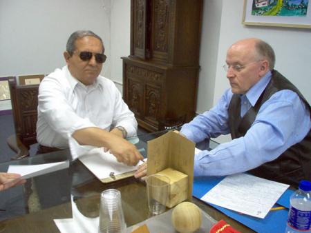 Der mit den Fingern sieht